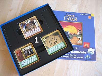 Die Siedler von Catan - Das Kartenspiel - Kämpfer und Kaufleute - Spielmaterial