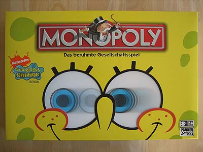 Monopoly SpongeBob - Schwammkopf - Spielbox