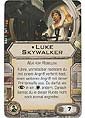Star Wars X-Wing Miniaturen-Spiel - Erweiterung-Pack - Millennium Falke - Aufwertung - Luke Skywalker