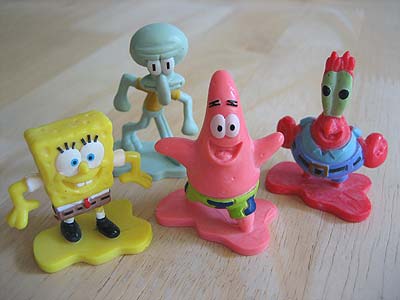 Spiel des Lebens - SpongeBob Schwammkopf Edition - Spielfiguren