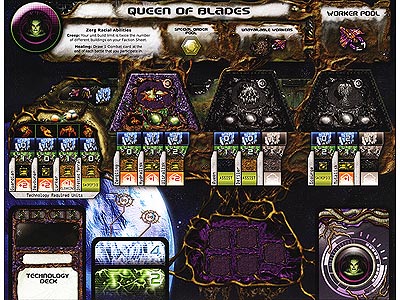 StarCraft - Brood War - Queen of Blades Faction Sheet