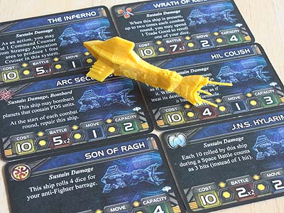 Twilight Imperium 3 - Shards of the Throne - Flagship