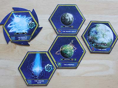 Twilight Imperium 3 - Shards of the Throne - Home Systems