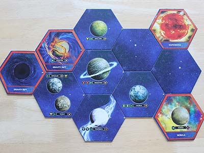 Twilight Imperium 3 - Shards of the Throne - New System Tiles