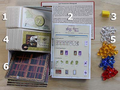 1655 - Habemus Papam - Spielmaterial