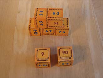 1 x 1 Obelisk - Einmaleins-Pyramide