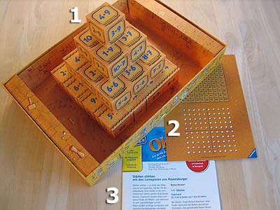 1 x 1 Obelisk - Spielmaterial