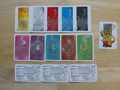 4 in 1 - Trumpffarbe-, Spieler-, Kartenmonster- und Übersichtskarten