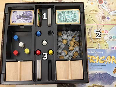 Africana - Spielmaterial