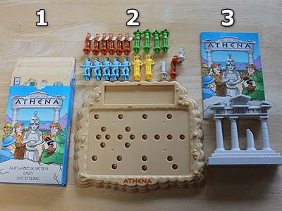 Athena - Spielmaterial