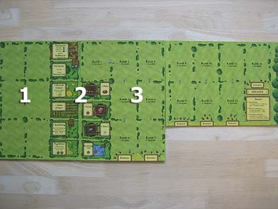 Agricola - Spielpläne