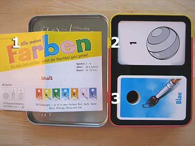 Alle meine Farben - Spielmaterial