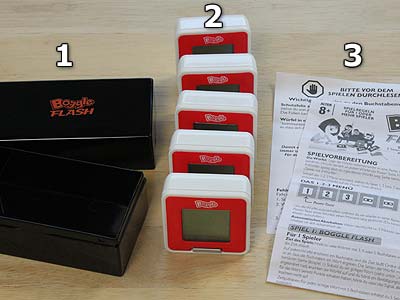Boggle Flash - Spielmaterial