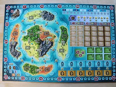 Bora Bora - Spielplan