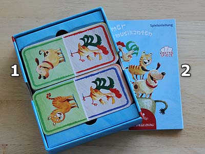Bremer Stadtmusikanten - Spielmaterial