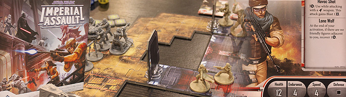 Spielbeschreibung - Star Wars - Imperial Assault von der SPIEL 14 in Essen