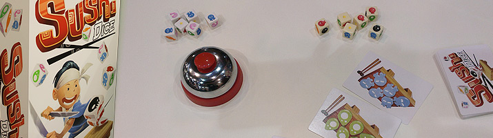 Spielbeschreibung - Sushi Dice von der SPIEL 14 in Essen