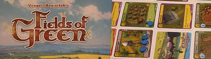 Spielbeschreibung - Fields of Green von der SPIEL 16 in Essen