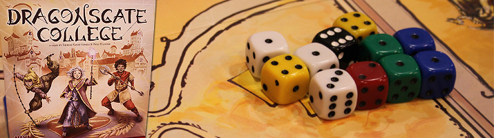 Spielbeschreibung - Dragonsgate College von der SPIEL 17 in Essen