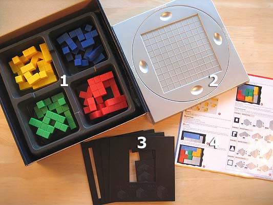 Blokus 3D - Spielmaterial