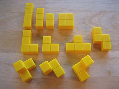 Blokus 3D - Spielsteine