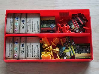 Civilization - Das Brettspiel - 2-Fächer-Box von Conrad für die Spielmaterialien von zwei Farben