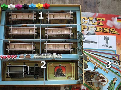 Colt Express - Spielmaterial
