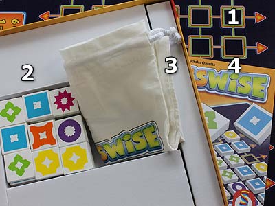 Crosswise - Spielmaterial