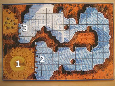 Canyon - Spielplan