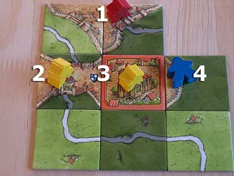 Carcassonne - Abtei und Bürgermeister - Abtei