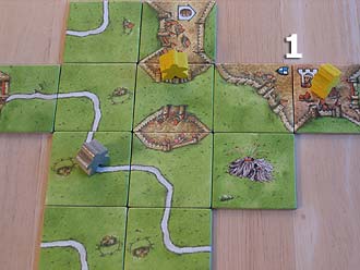 Carcassonne - Burgfräulein und Drache - Das Burgfräulein