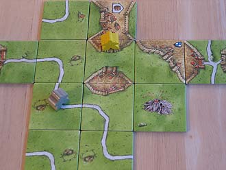 Carcassonne - Burgfräulein und Drache - Der Zaubergang