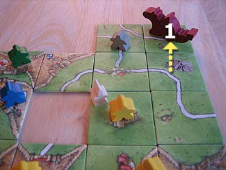 Carcassonne - Burgfräulein und Drache - Drache