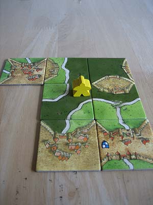 Carcasonne - Händler & Baumeister - Wiese ohne Schwein