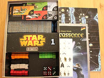 Carcassonne - Star Wars - Spielmaterial