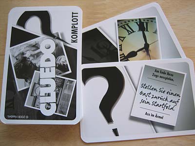 Cluedo - Komplottkarte