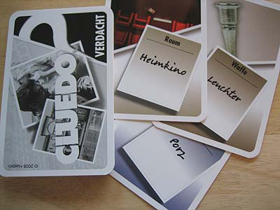Cluedo - Verdachtkarte