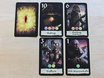 Der Herr der Ringe - Kartenspiel - Feindeskarten