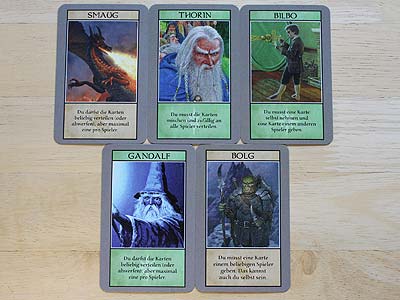 Der Hobbit - Das Kartenspiel - Charakterkarten