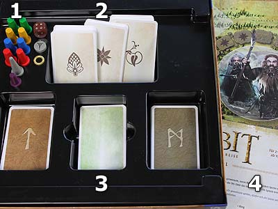 Der Hobbit - Eine unerwartete Reise - Das Spiel zum Film - Spielmaterial