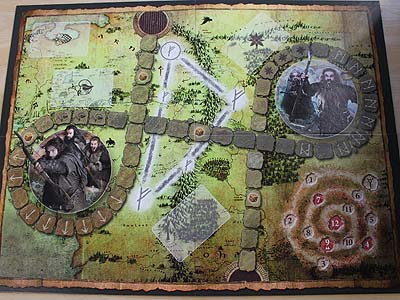 Der Hobbit - Eine unerwartete Reise - Das Spiel zum Film - Spielplan