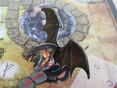 Der Hobbit - Smaugs Einöde - Das Spiel zum Film - Drache aus Die Legenden von Andor