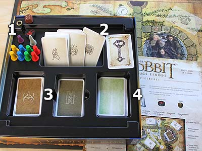 Der Hobbit - Smaugs Einöde - Das Spiel zum Film - Spielmaterial