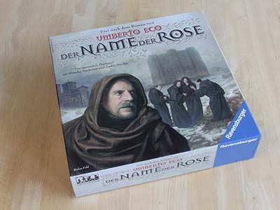 Der Name der Rose - Spielbox