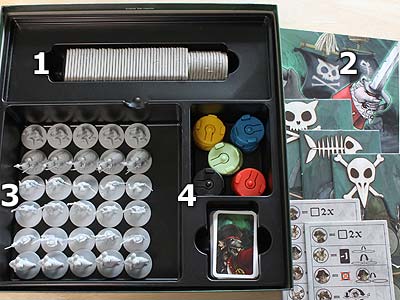Die Gulli-Piratten - Spielmaterial