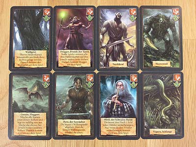 Die Legenden von Andor - Chada und Thorn - Nebelkarten