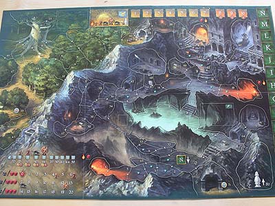 Die Legenden von Andor - Spielplan-Rückseite