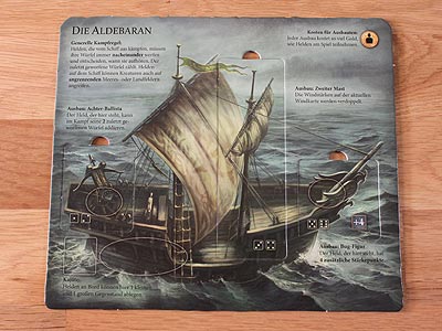 Die Legenden von Andor - Die Reise in den Norden - Schiffstafel