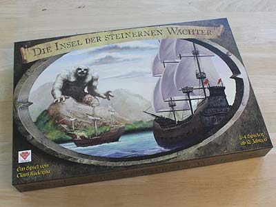 Die Insel der steinernen Wächter - Spielbox