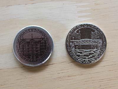 Die Speicherstadt - Münzen